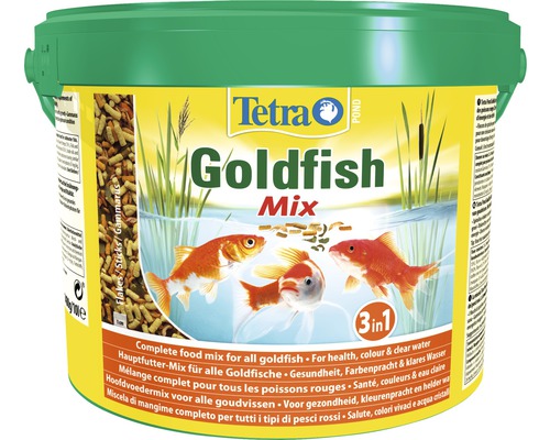 Mélange de nourriture Tetra Pond Goldfish Mix 10 l
