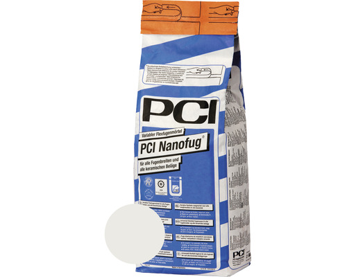 PCI Nanofug® Variabler Flexfugenmörtel für Steingut- und Steinzeugbeläge pergamon 15 kg