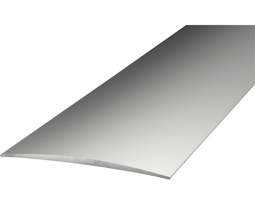 Barre de seuil autocollant en aluminium argent 50x1000 mm