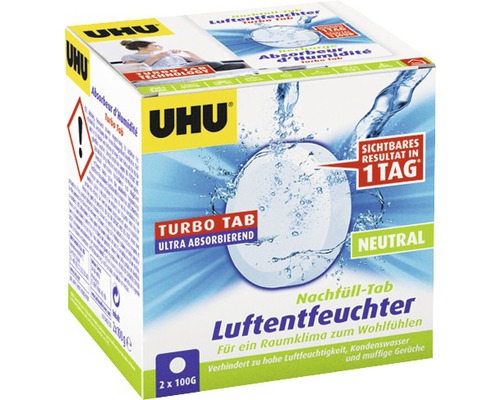 Tablettes de rechange UHU airmax pour ambiance neutre 2x 100 g