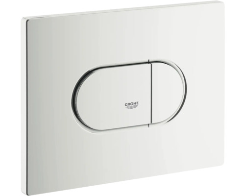 Plaque de commande GROHE Arena Cosmopolitan plaque brillant / touche blanc brillant 38858SH0