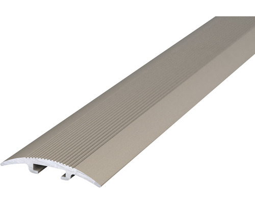 Barre de seuil alu D.O.S. acier inoxydable mat 32x900mm