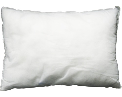 Rembourrage de coussin blanc uni 40x60 cm