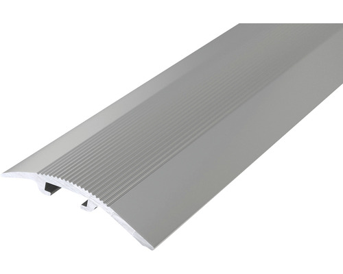 Barre de seuil multi niveaux D.O.S. alu acier inoxydable poli 38x900mm