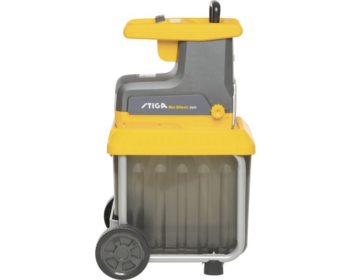 Broyeur de jardin avec bac de ramassage