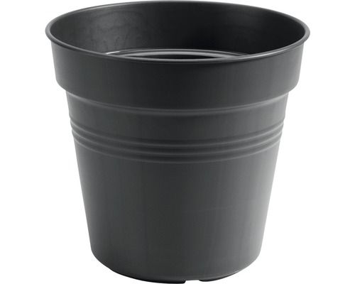 Godet de culture pot de culture elho Green Basics plastique Ø 27 H 25 cm noir-0