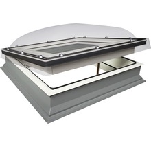 Fenêtre pour toit plat avec coupole Fakro DMC-C P2 60x60 cm-thumb-0
