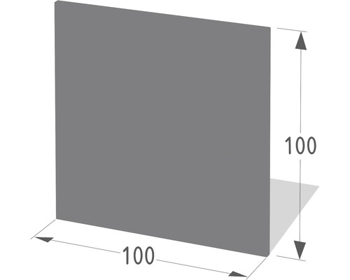 Pare-feu Lienbacher rectangulaire 100x100 cm anthracite-0