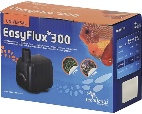 Pumpe Tecatlantis EasyFlux 300 aquatlantis 5 W 310 l/h Universalpumpe Aquarium