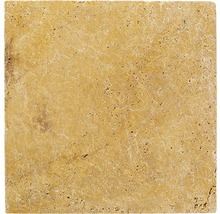 Dalle de terrasse en travertin FLAIRSTONE Venezia 40 x 40 x 3,1 cm-thumb-1