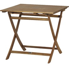 Quadratischer Klapptisch aus Holz