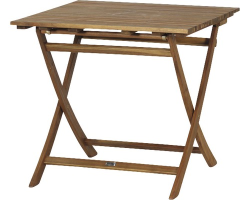 Quadratischer Klapptisch aus Holz