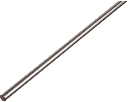 Barre ronde en acier inoxydable Ø 6 mm, 2 m
