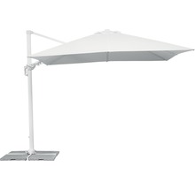 Parasol déporté avec base en béton pour l''extérieur