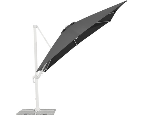 Parasol déporté avec pied