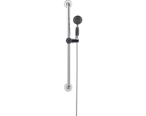 Duschstange mit Handbrause und Brauseschlauch