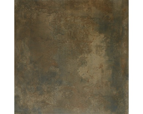 Quadratische Bodenfliese mit rustikaler Optik