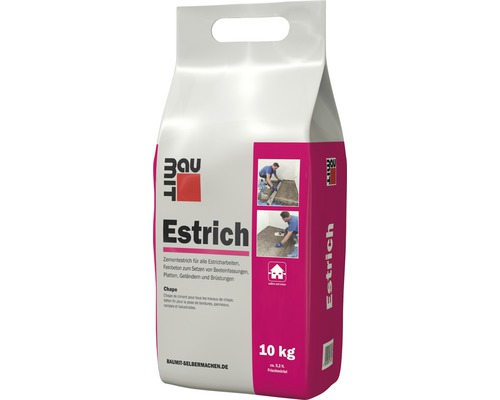 Baumit Estrich geeignet als Verbundestrich, Estrich auf Trennschicht oder schwimmender Estrich für innen und aussen 10 kg-0