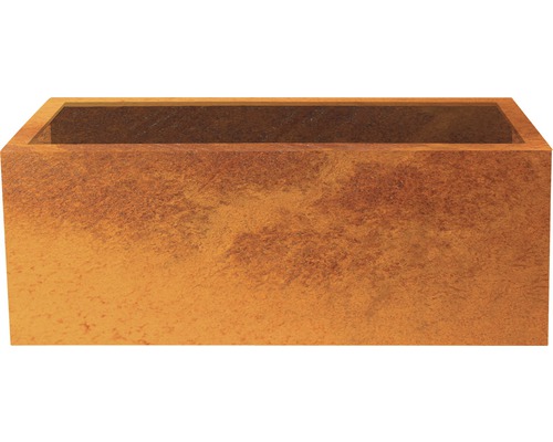 Rechteckiger Pflanzkasten für den Garten