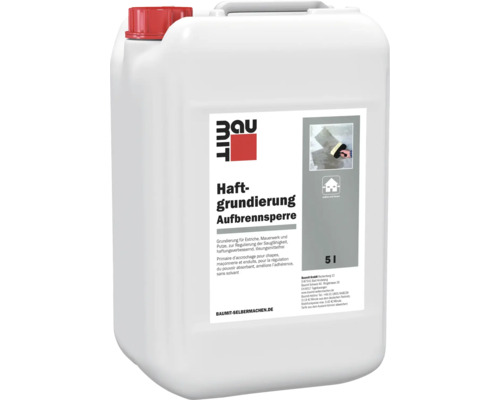 Sous-couche d'accrochage régulateur de fond Baumit 5 l Primaire d''accrochage Aufbrennsperre dans un bidon de 5 litres