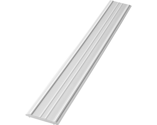 Profilé simple Block Lock PVC plastique blanc 1160 mm