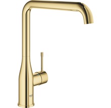 Robinet de cuisine doré