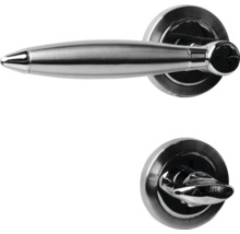 Türbeschlag-Garnitur mit Drehknopf aus Metall