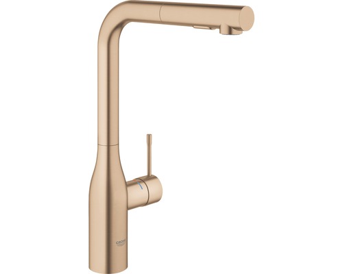 Robinet de cuisine avec douchette GROHE Essence warm sunset brossé 30270DL0 Robinet de cuisine avec douchette extractible