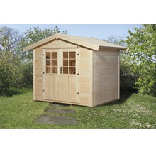 Gartenhaus weka Lesina mit Fußboden 285 x 320 cm natur