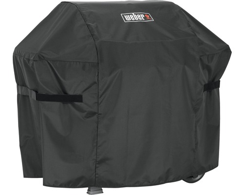 Logo Weber sur housse de barbecue