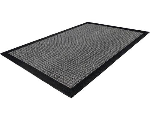 Paillasson rectangulaire à motif losanges avec bordure