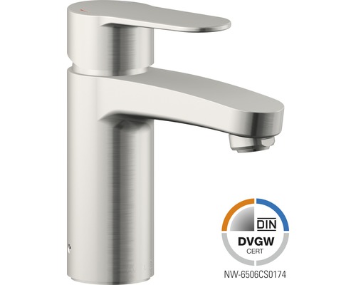 Mitigeur de lavabo AVITAL Tera supersteel brossé 156117 Mitigeur de lavabo AVITAL Tera supersteel brossé 156117