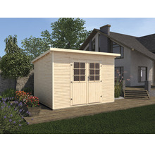 Gartenhaus weka 219 Gr.3 mit Fußboden 319 x 334 cm natur