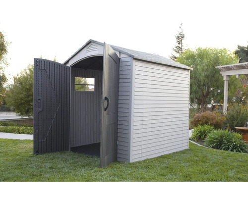 Gerätehaus LIFETIME Projekt-Fabrik mit Fußboden 214,5 x 213,5 cm anthrazit Gerätehaus LIFETIME Projekt-Fabrik mit Fußboden 214,5 x 213,5 cm anthrazit