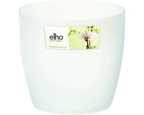 Pot de fleurs elho Brussels Orchidee plastique Ø 16 h 15 cm transparent