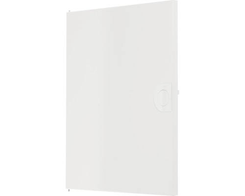 Porte pour petit boîtier de distribution en saillie à 2 rangées blanc Hager VA24T Couvercle de boîte de distribution avec fermeture