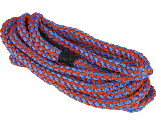 Corde en plastique enroulée