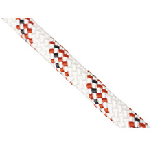 Corde Passat Mamutec en polyester blanc/rouge Ø 6 mm-thumb-0