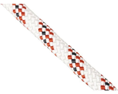 Seil Passat Mamutec Polyester weiß/rot Ø 6 mm, Meterware