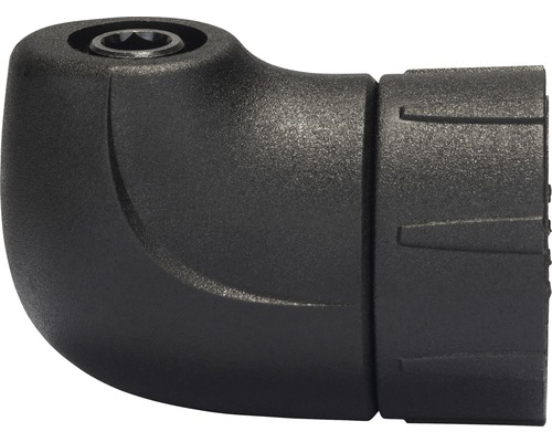 Embout de transmission à renvoi d'angle Bosch pour IXO III et IV Raccord coudé noir pour systèmes d''irrigation