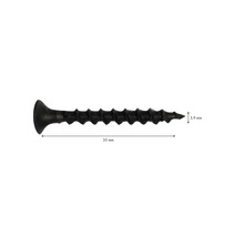 Vis pour construction rapide Knauf filetage à pas grossier TN 3,9 mm x 35 mm paquet = 1000 pces