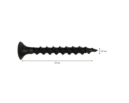 Vis, 35 mm de long et 3,9 mm de large