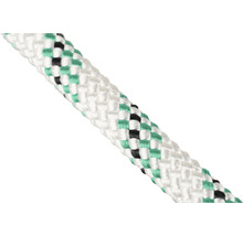 Seil Passat Mamutec Polyester weiß/grün Ø 10 mm, Meterware