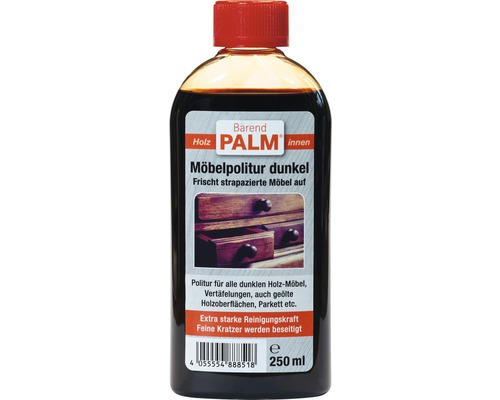 Pâte à polir pour meubles Barend Palm sombre 250 ml