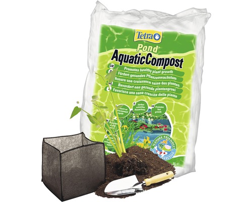 Tetra Pond AquaticCompost mit Pflanzkorb und Pflanzschaufel
