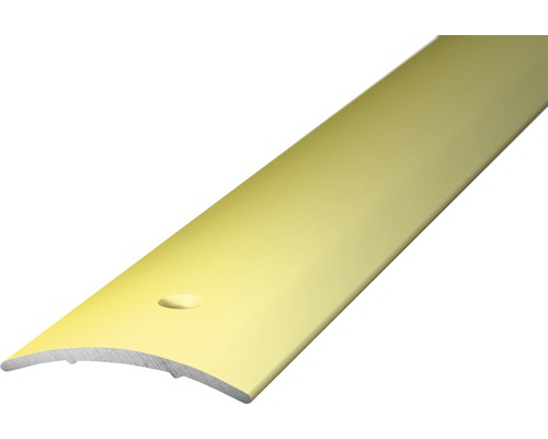 Prinz Übergangsprofil Alu sahara gelocht 30 x 1000 mm Bodenprofil aus Metall