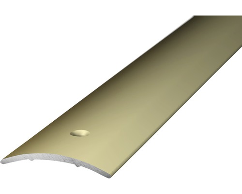 Barre de seuil aluminium acier inoxydable mat perforé 30 x 1000 mm