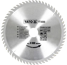 Lame de scie circulaire Yato HM 210 x 3,2 x 30 mm 60 Z