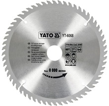 Lame de scie circulaire Yato HM 210 x 3,2 x 30 mm 60 Z