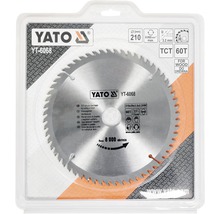 Lame de scie circulaire Yato HM 210 x 3,2 x 30 mm 60 Z